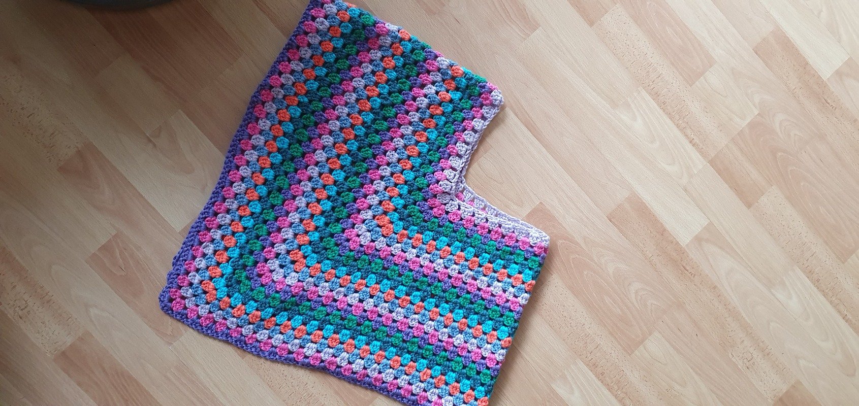 Anleitung Granny Poncho