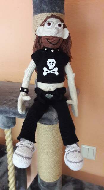 Hat sehr viel Spass gemacht diese Puppe zu häkeln.