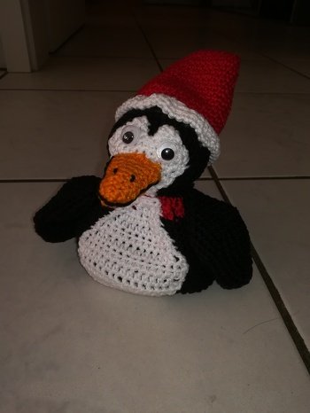 Mein erster Versuch. Und das erste Türchen für den Adventkalender.