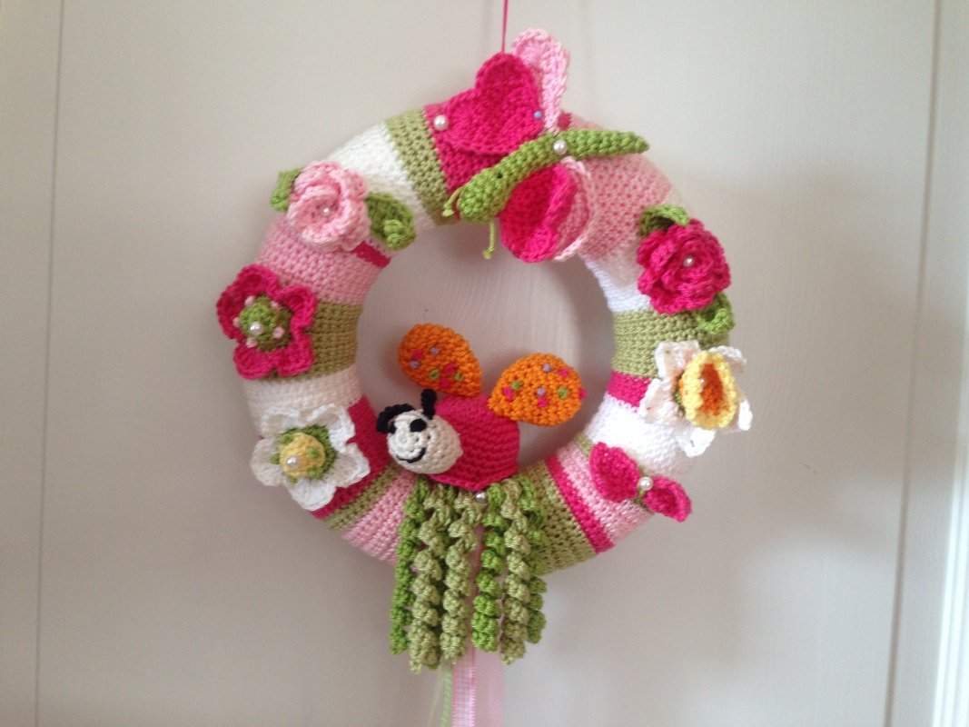 Türkranz Frühlingsdeko