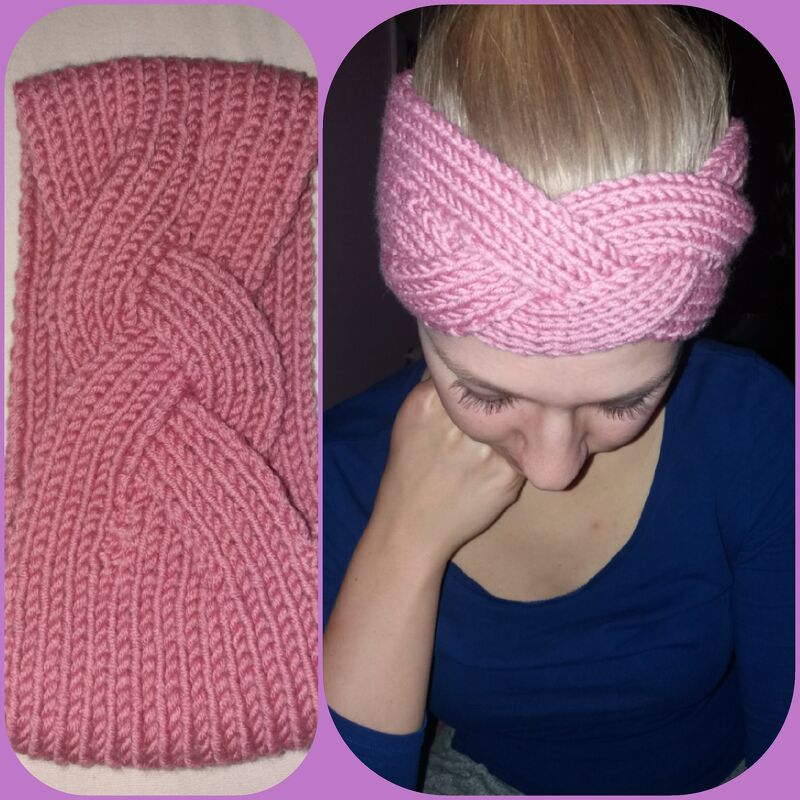 Strickanleitung Stirnband ++ Verzopft ++ für alle Größen