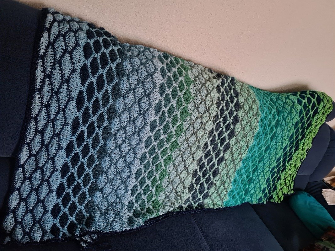 Häkelanleitung für Decke "Frankie"