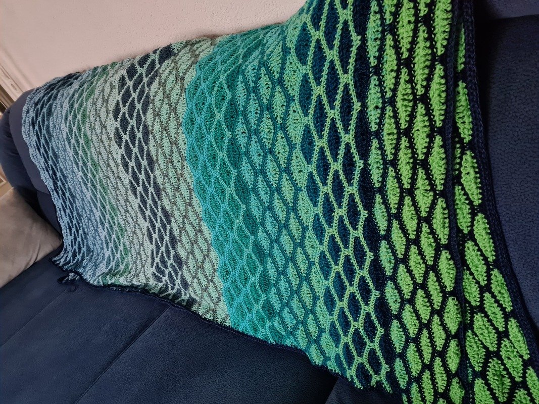 Häkelanleitung für Decke &quot;Frankie&quot;