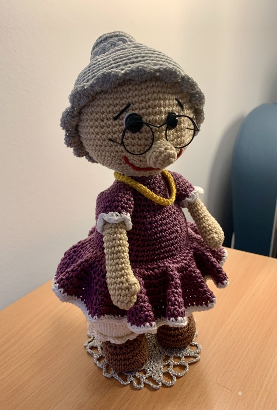 Opa Gustl 30 cm Dekofigur Großeltern Geburtstag Hochzeit Vatertag