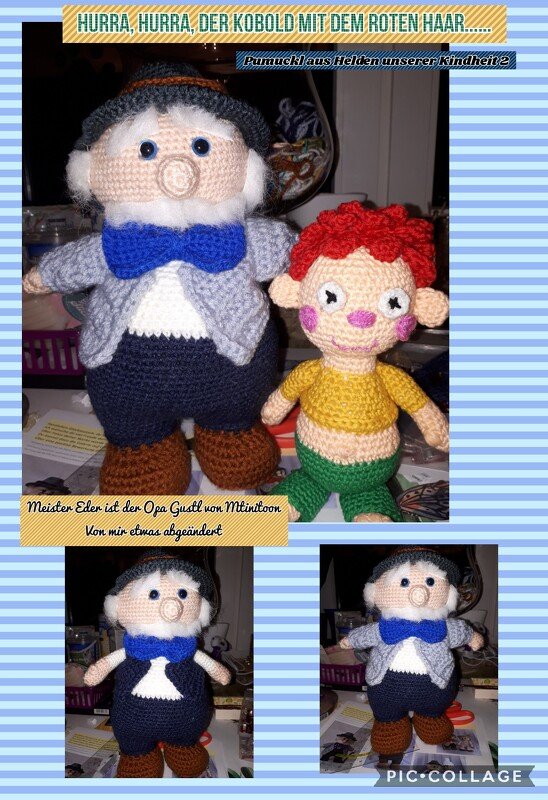 Opa Gustl 30 cm Dekofigur Großeltern Geburtstag Hochzeit Vatertag