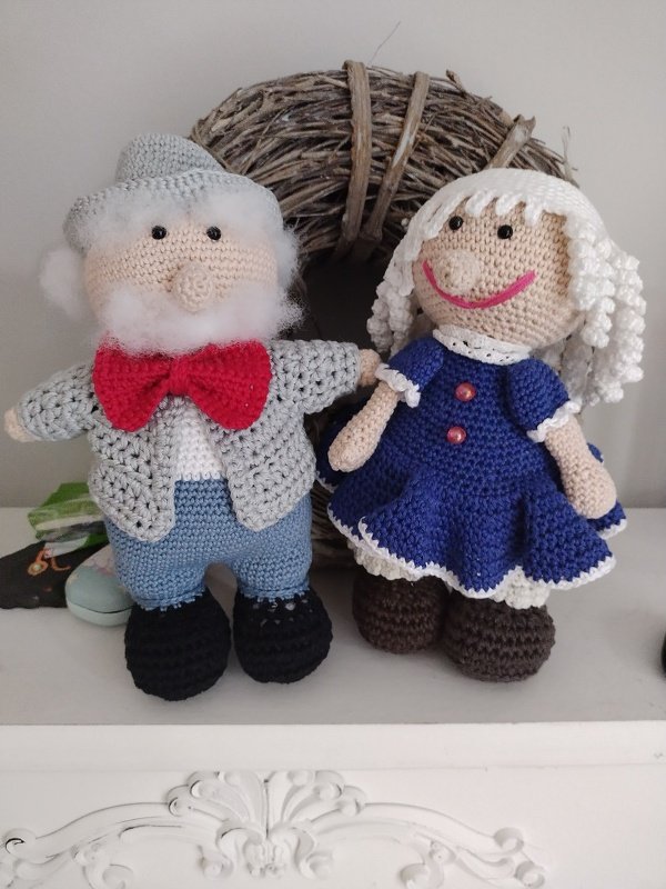 Opa Gustl 30 cm Dekofigur Großeltern Geburtstag Hochzeit Vatertag