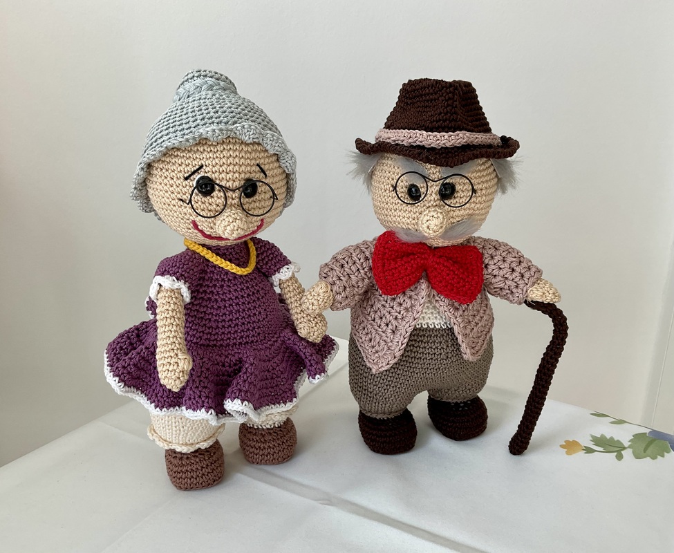 Opa Gustl 30 cm Dekofigur Großeltern Geburtstag Hochzeit Vatertag