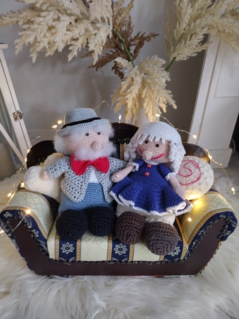 Ich habe Oma und Opa zur goldenen Hochzeit gemacht. Super süß geworden. Hier mein Bild.