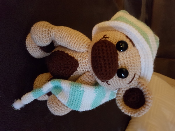 Häkelanleitung Amigurumi/Stanislaf der Wächterbär