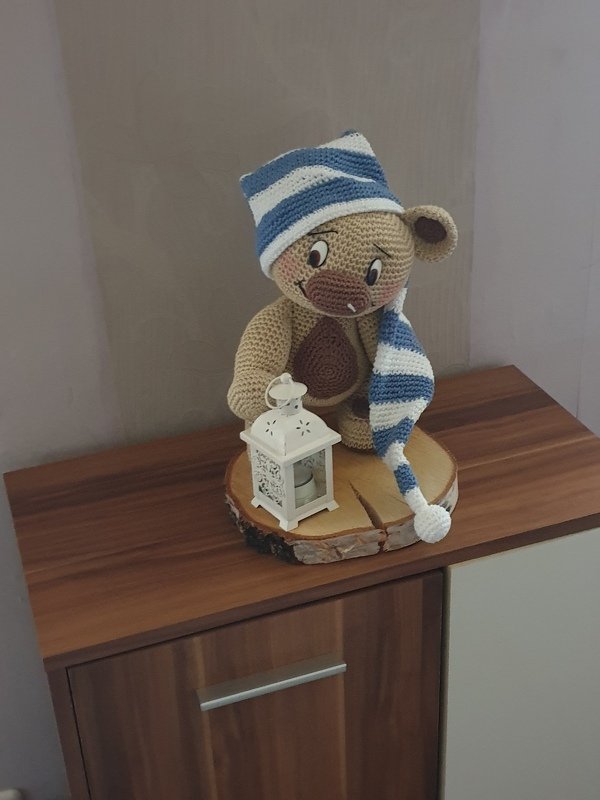 Häkelanleitung Amigurumi/Stanislaf der Wächterbär