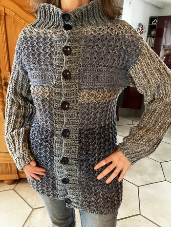 Meine Jacke Herbststurm. Die Anleitung bekommt von mir ein 