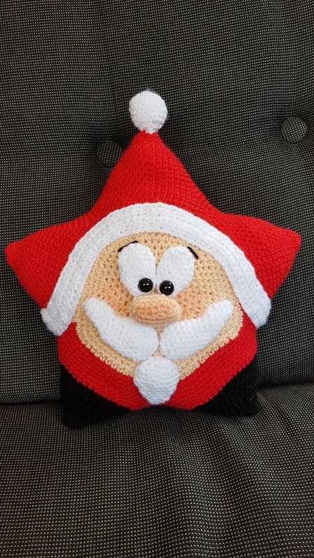 Häkelanleitungen Doppelpack Sternchen Weihnachtsmann und Schneemann