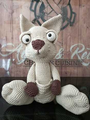 Hab Babsy als 'Gutschein' gehäkelt. Der Empfänger möchte nach Australien und bittet um Geldspenden zu seinem Geburtstag. Daher kein Baby in der Tasche.. Da kommt Geld rein.
Alles Super geklappt. Die Tasche war viel zu Gross und deshalb von mir Free-Style erstellt :)