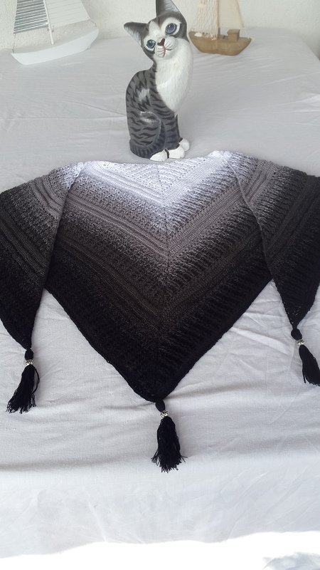 Häkelset Poncho + Tuch "Alisea"