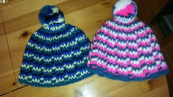 Hab´s mit der Spiral nicht so hingekriegt, aber mir gefallen sie auch so wie sie sind