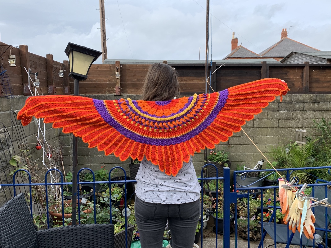 The “Midnight Angel” Shawl