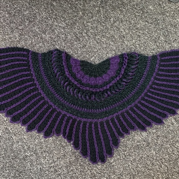 Made one in black and purple for my mum