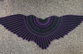 Made one in black and purple for my mum
