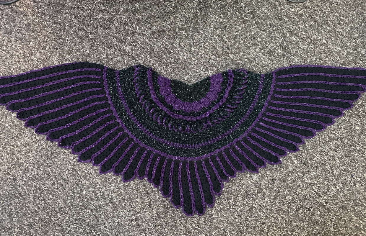 The “Midnight Angel” Shawl