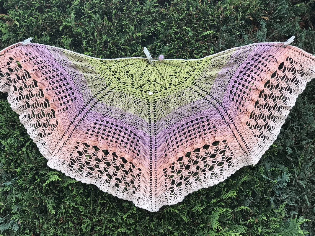 Häkelanleitung Tuch "Bromtrol"