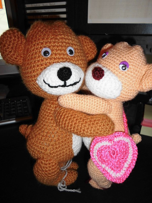 Valentina und Valentino - Häkelanleitung 