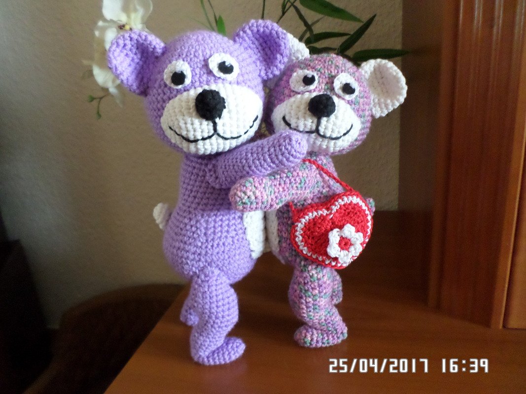 Valentina und Valentino - Häkelanleitung 