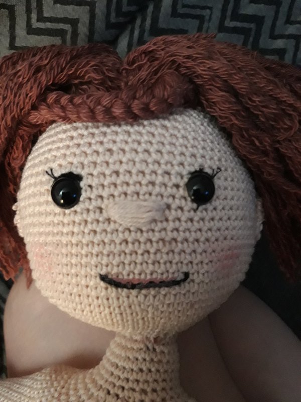 Häkelanleitung Amigurumi / Puppe Mia im Weihnachts-Elfen Outfit / Weihnachten