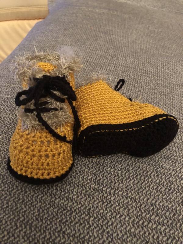 Häkelanleitung, Booties für Babys in 4 Größen