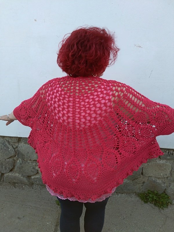 Astrid`s Easy swinging Shrug Ein leichtes schwingendes Jäckchen