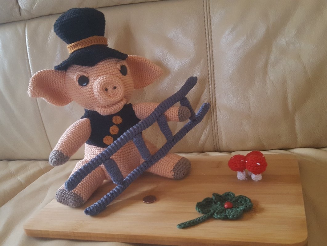 Lucky pig - Silvester Pattern Amigurumi
