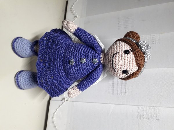 Crochet Pattern Guardian Angel Doll "Mariella"