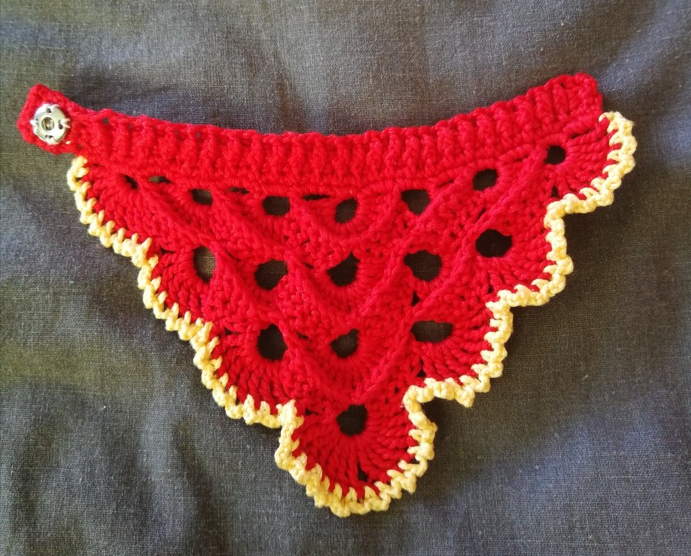 Häkelanleitung Halstuch für die Kinder