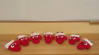 Noch rechtzeitig fertig geworden. Kleine Aufmerksamkeit für meine Kollegen. P.s.Haben sich sehr gefreut.