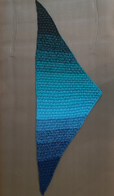 Strickanleitung Tuch Flechtwerk