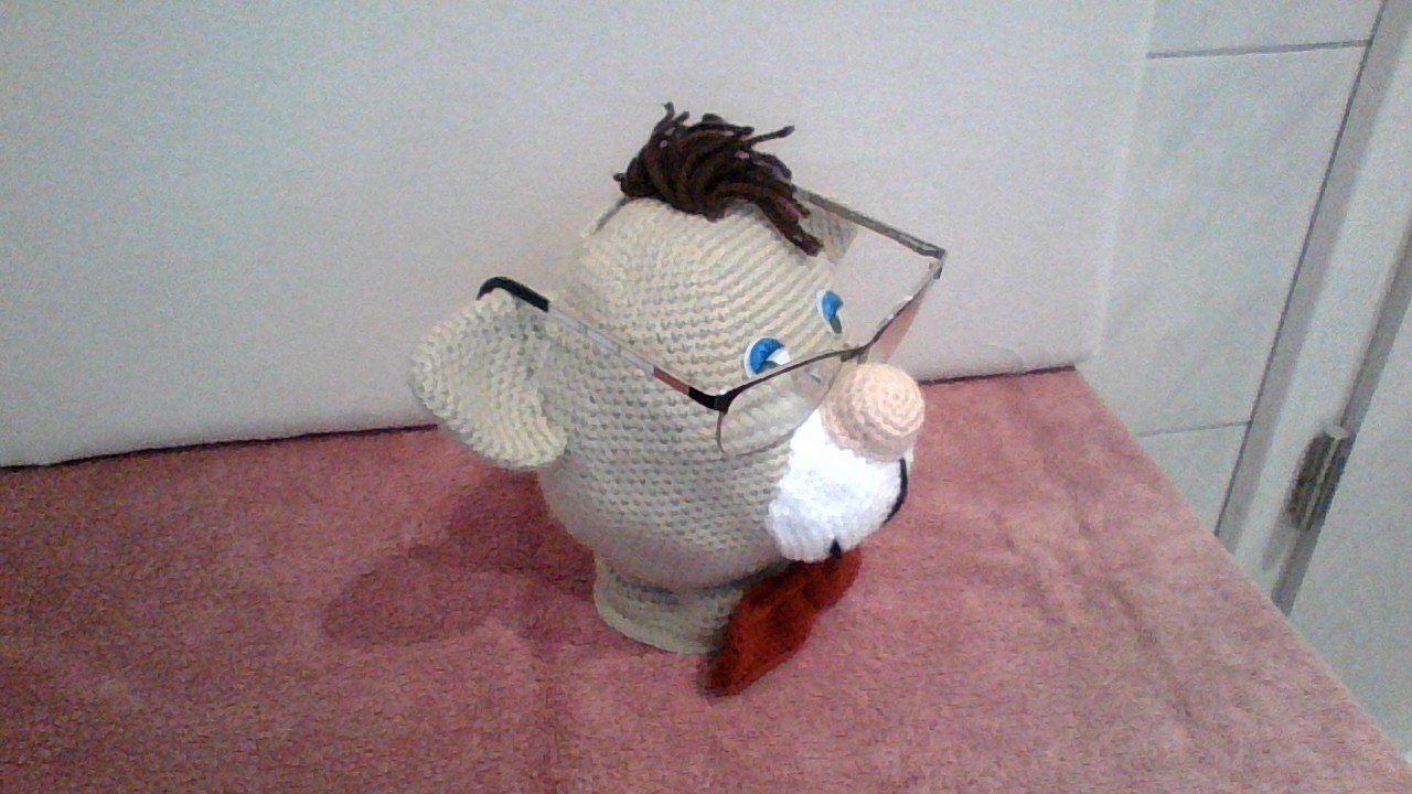 Brillenhalter und Handyhalter Katze - Häkelanleitung