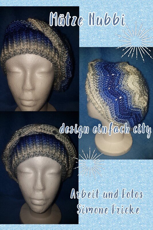 Nubbi, Mütze, Hut, Beanie, Einfach-Cily