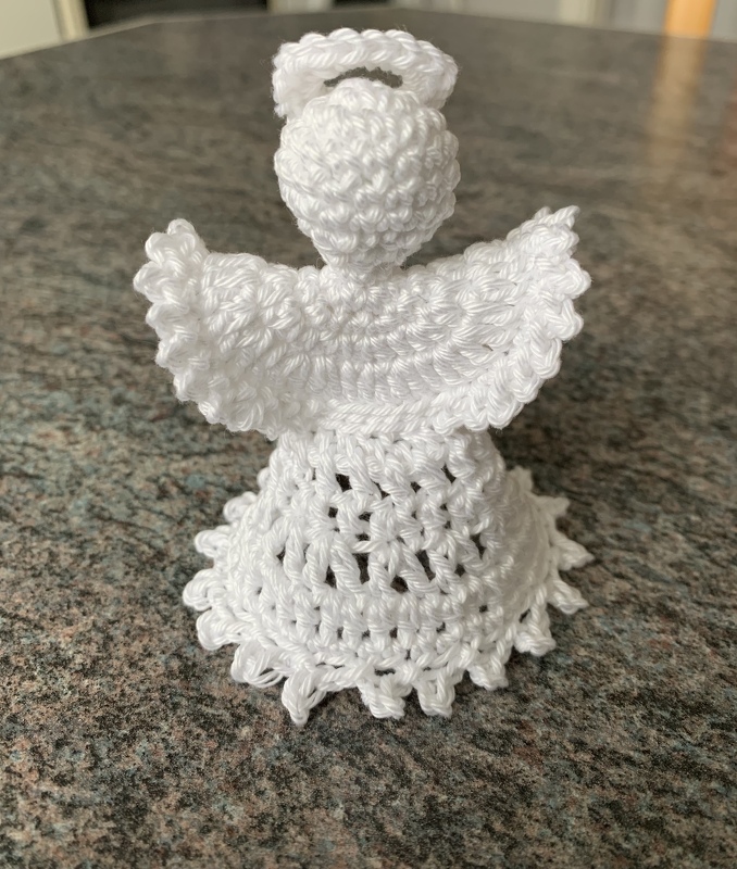 Süßer Engel / Weihnachtsengel - Tischdeko, Baumschmuck - Häkelanleitung