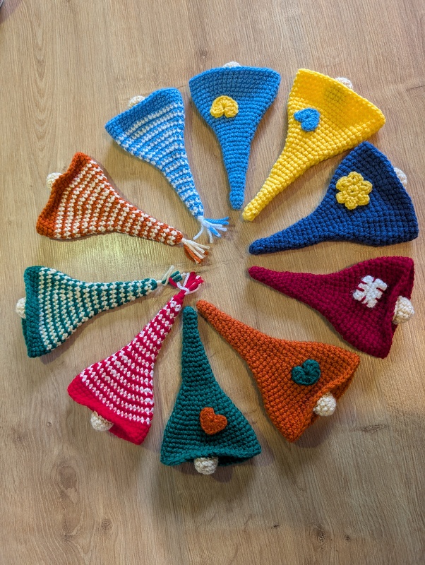 Eierwärmer Wichtelbande "Die Wegglies" - Tischdeko, Geschenk