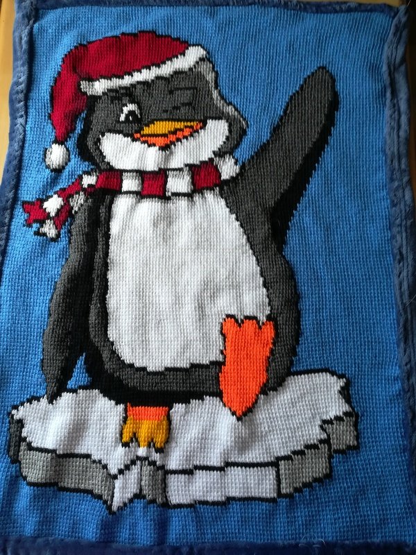 Kinderdecke - Pinguin