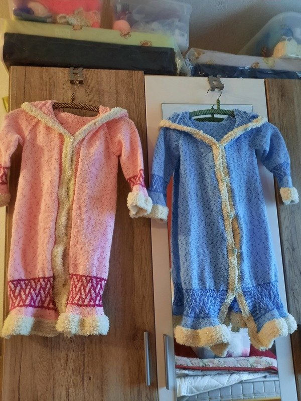 Strickanleitung "Der Mantel der Eisprinzessin"