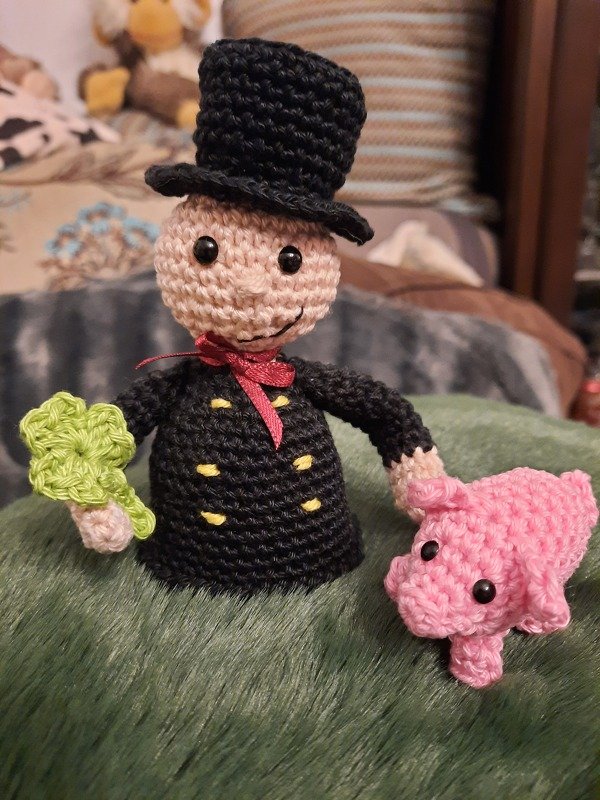 Häkelanleitung Eierwärmer Schornsteinfeger - PDF Datei