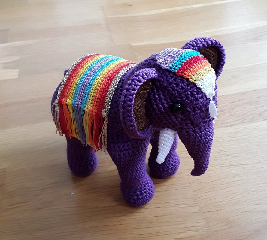 Haekelicious Elefant Häkelanleitung