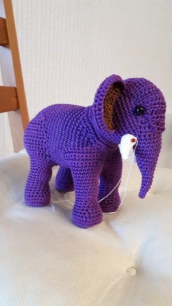 Haekelicious Elefant Häkelanleitung
