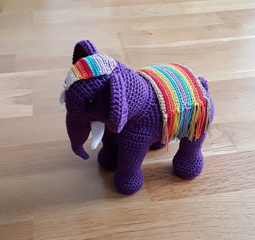 Haekelicious Elefant Häkelanleitung