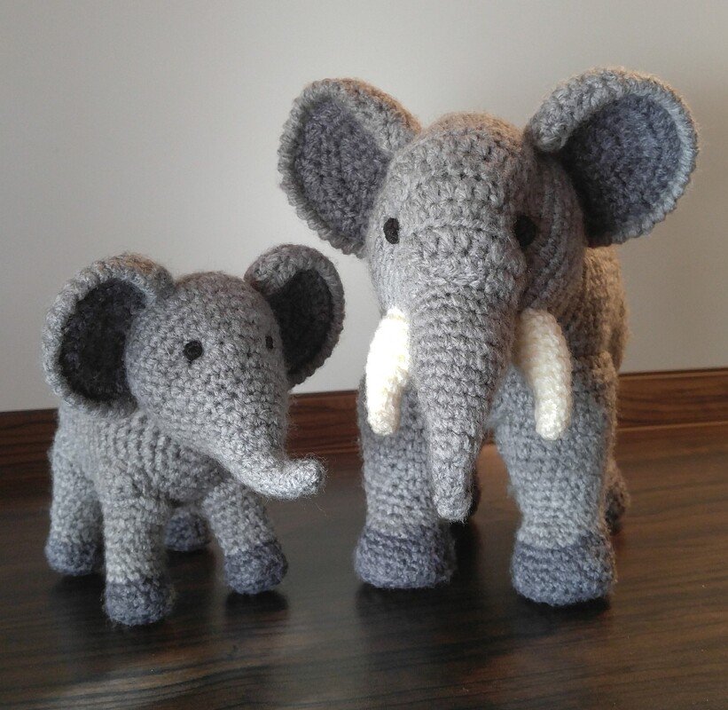 Haekelicious Elefant Häkelanleitung