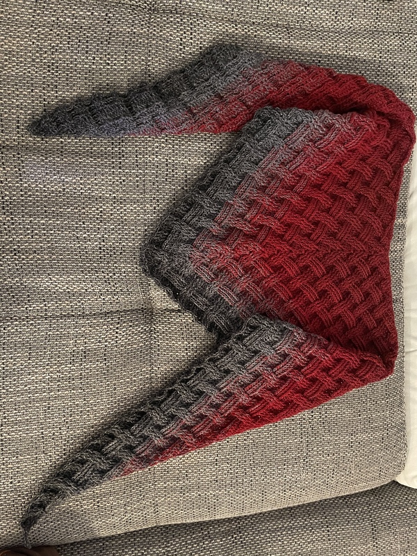 Häkelanleitung Tuch "Drunter und Drüber" - neu - jetzt mit zwei Tuchformen