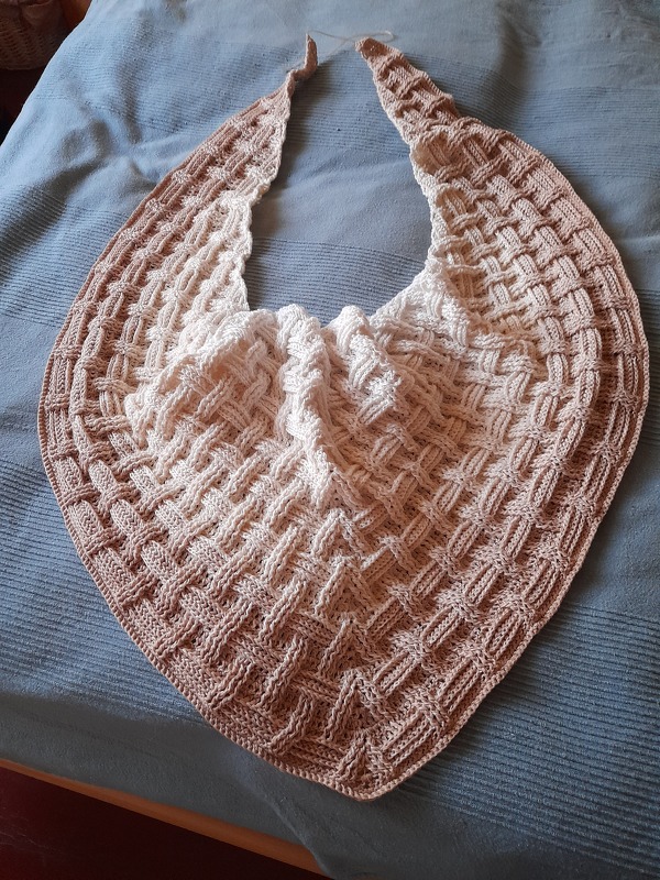 Häkelanleitung Tuch "Drunter und Drüber" - neu - jetzt mit zwei Tuchformen