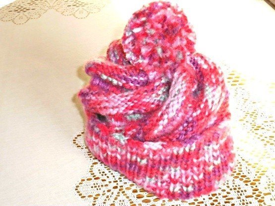 Mütze &quot;Spiralibus&quot; für Kinder und Erwachsene - Kostenlose Strickanleitung