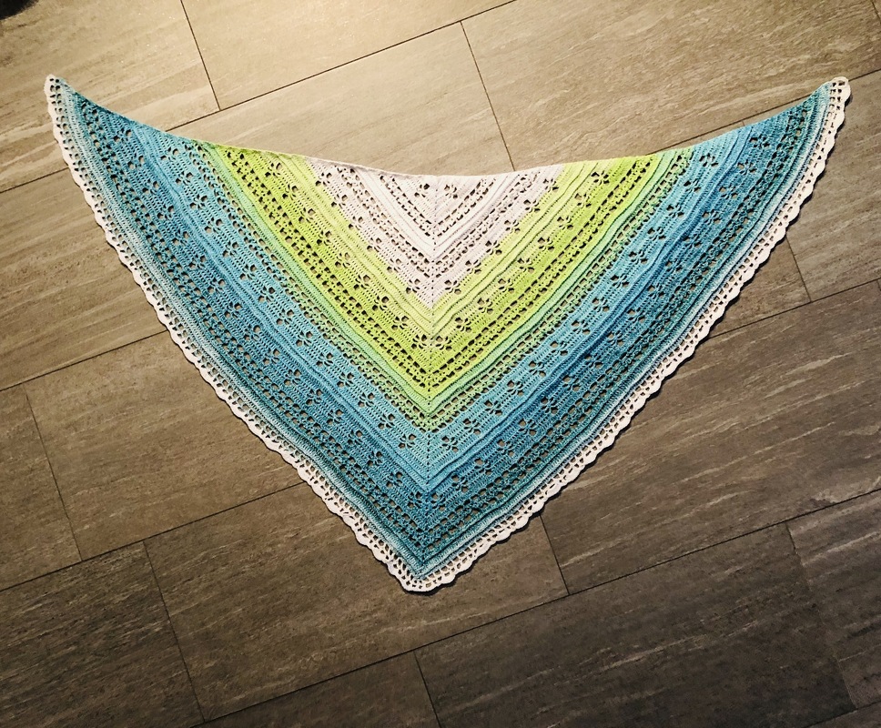 Dreieckstuch Stiefmütterchen