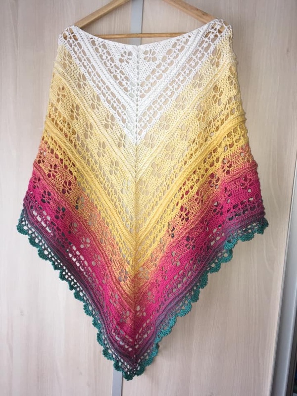 Dreieckstuch Stiefmütterchen